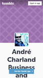 Mobile Screenshot of andrecharland.com